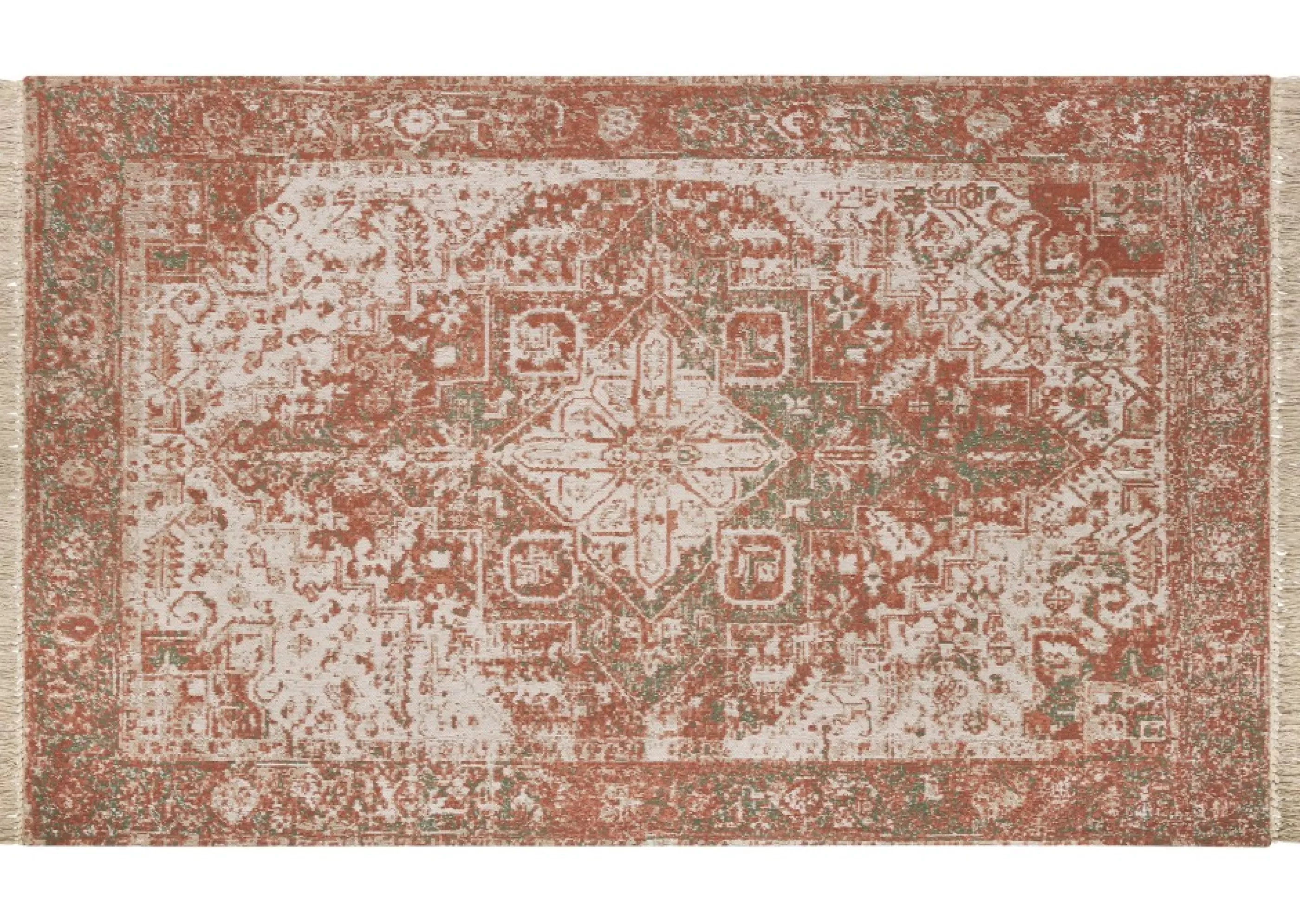 unavailable Area Rugs*Aly Velji Rugs - Cream/Cinnamon/Green