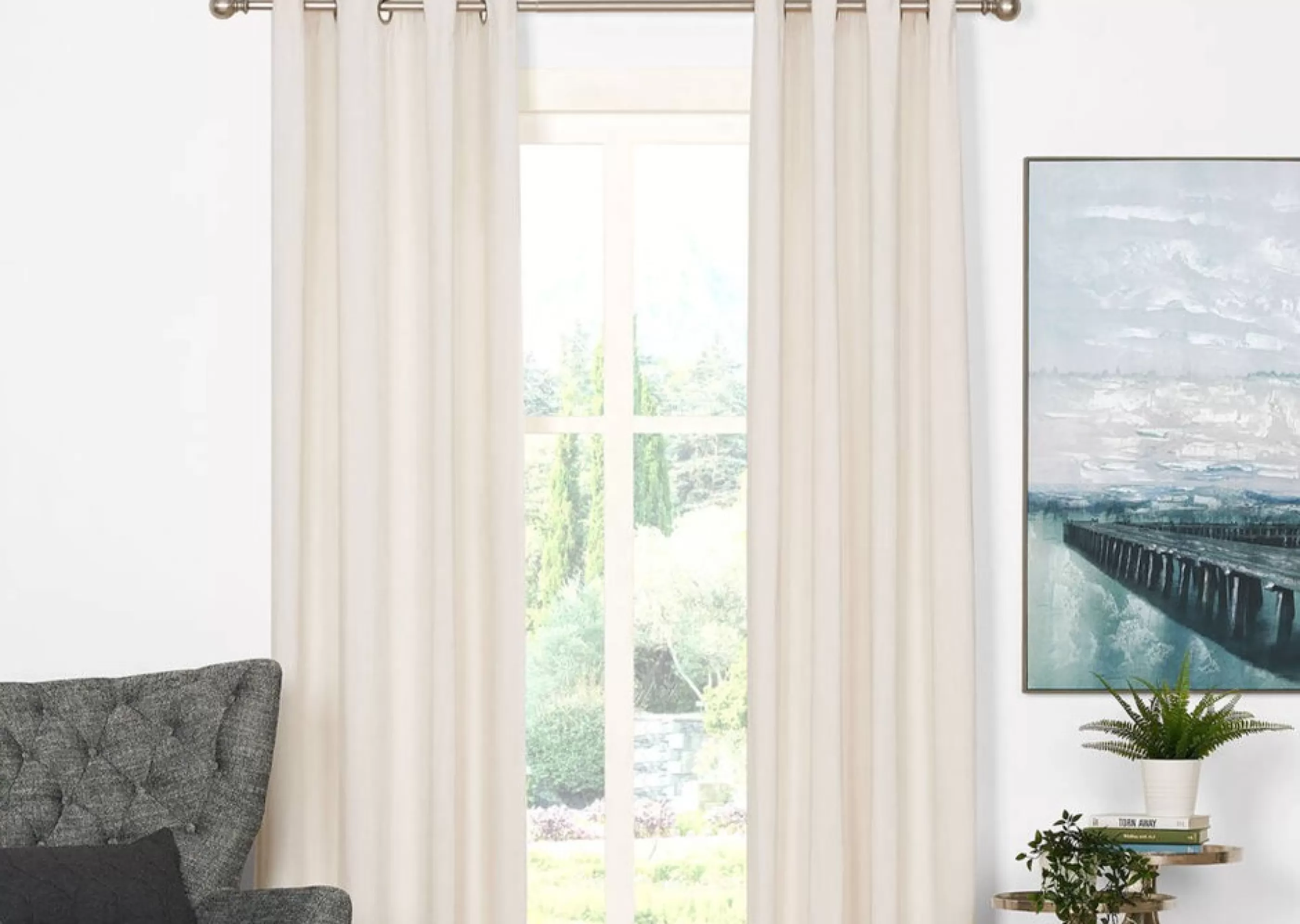unavailable Drapery Panels*Bailey Panels Ivory