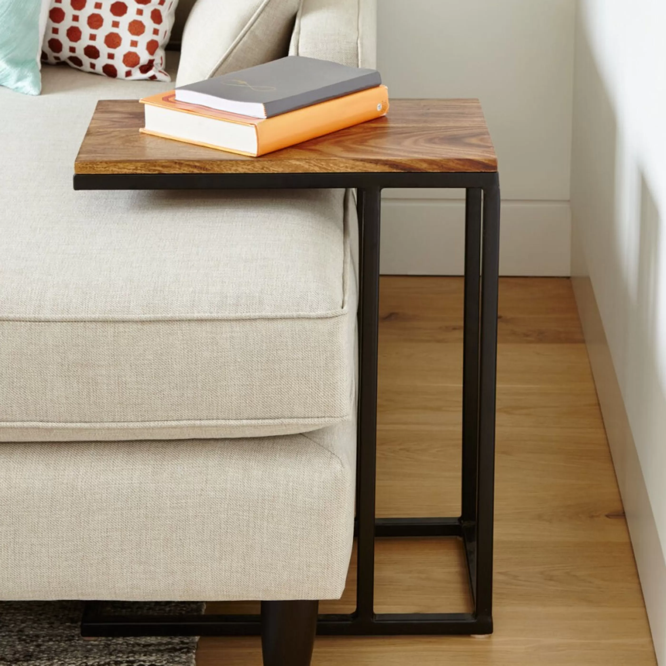 Urban Barn Living Room Collections*Crosby Tuck Table -Sheesham Copper