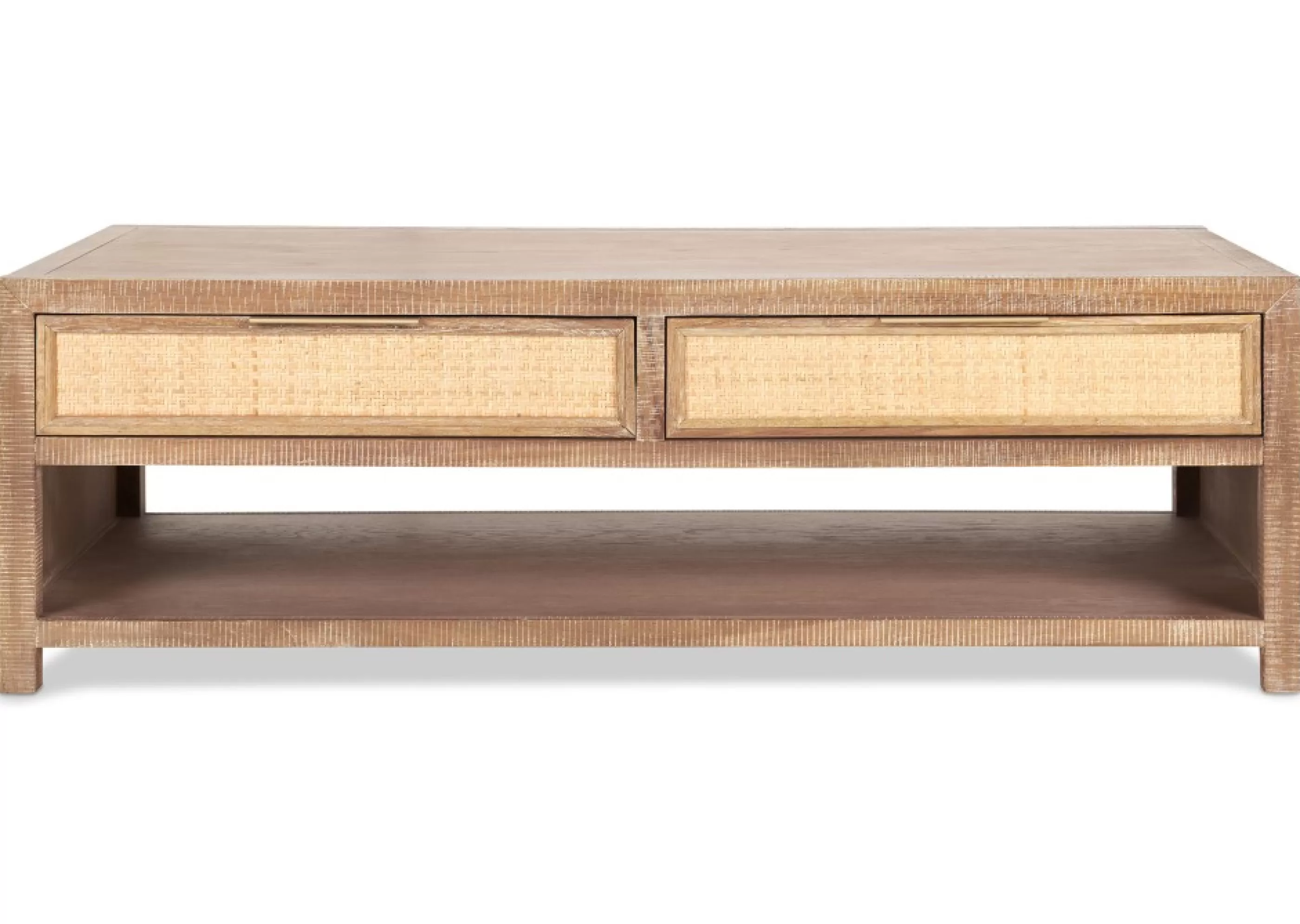 unavailable Living Room Collections*Graham Storage Coffee Table -Ayr Drift/Rattan