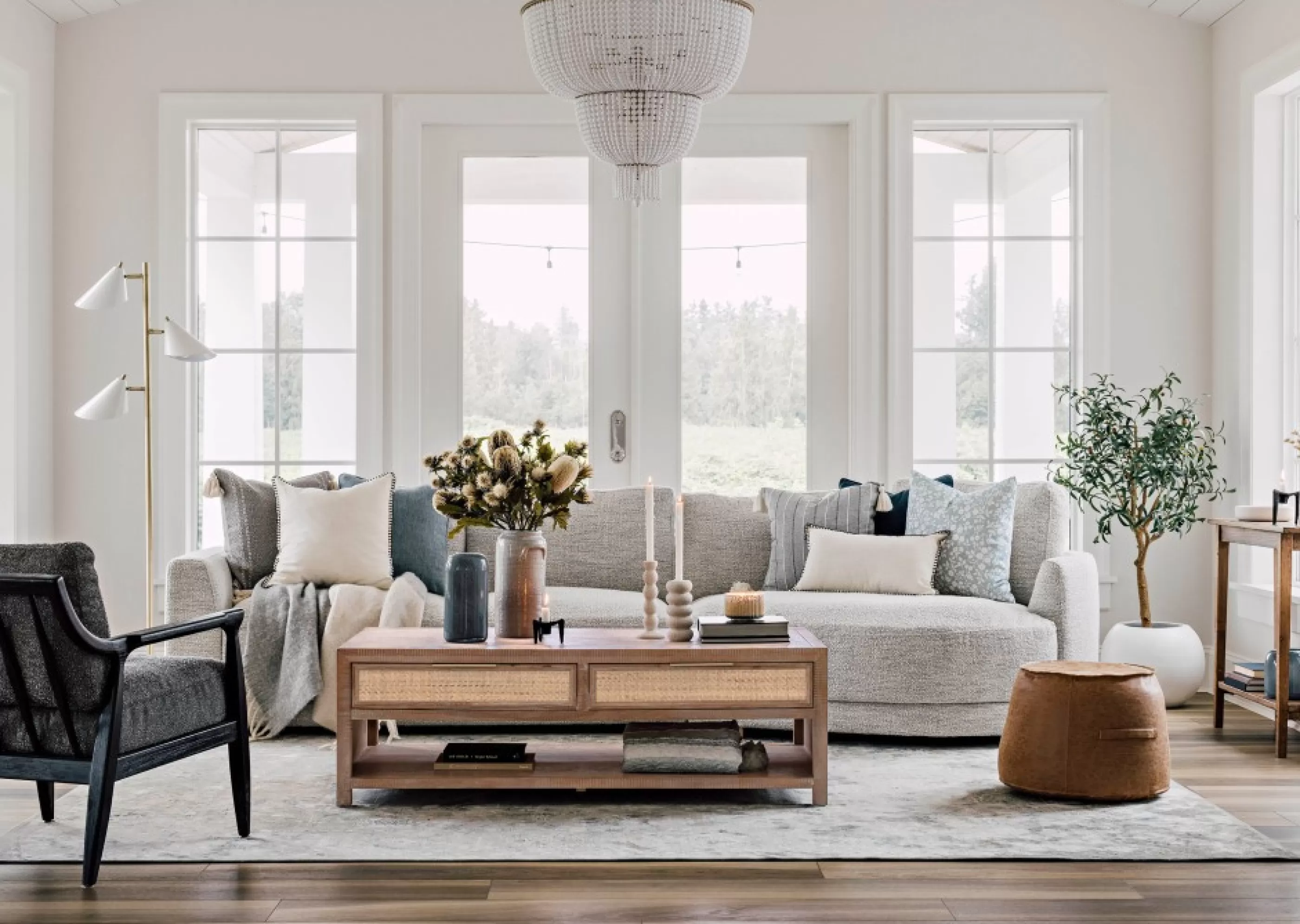unavailable Coffee Tables*Graham Storage Coffee Table -Ayr Drift/Rattan