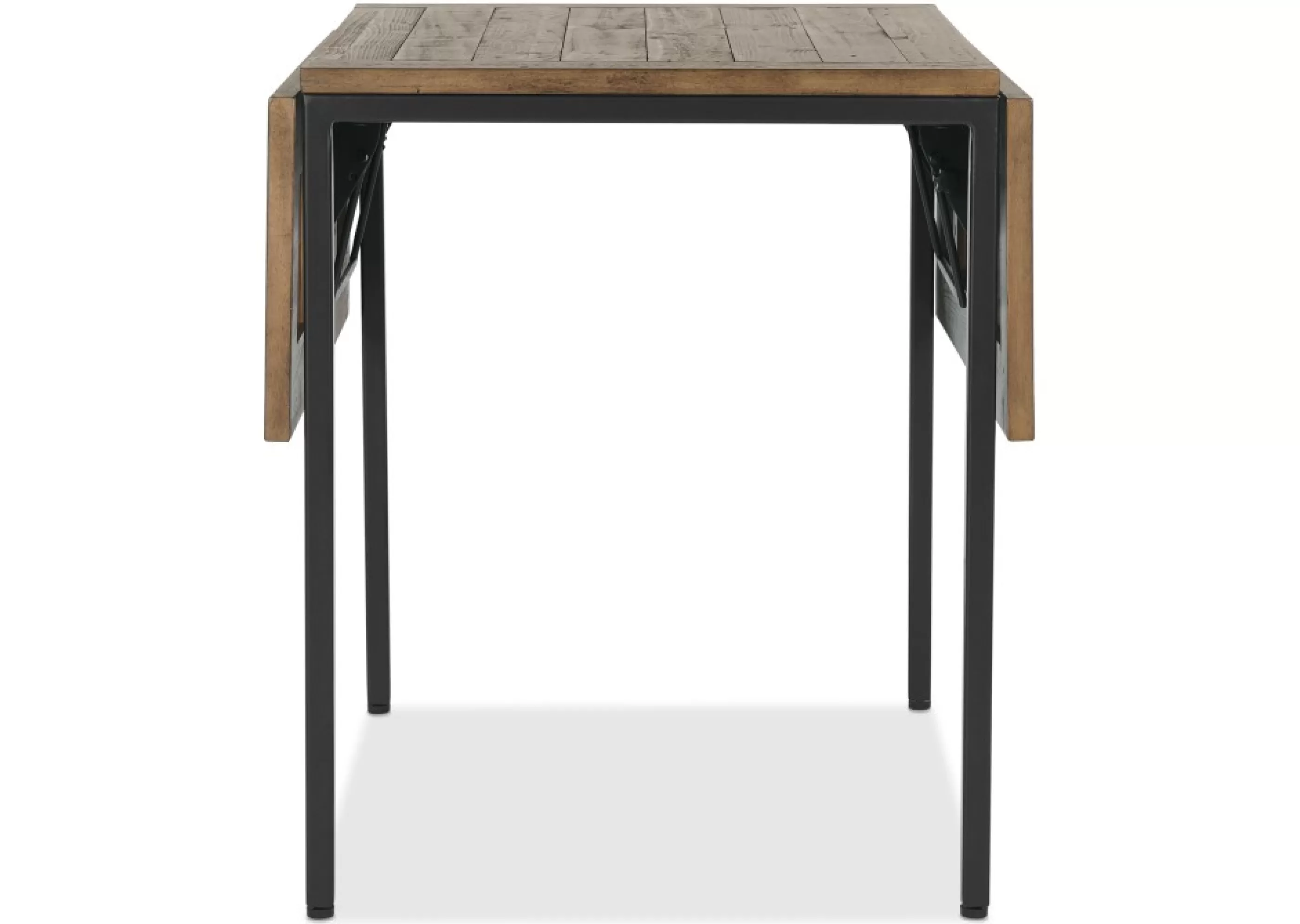 unavailable Dining Room*Ines Reclaimed Wood Drop Leaf Extension Dining Table -Tiden Bark