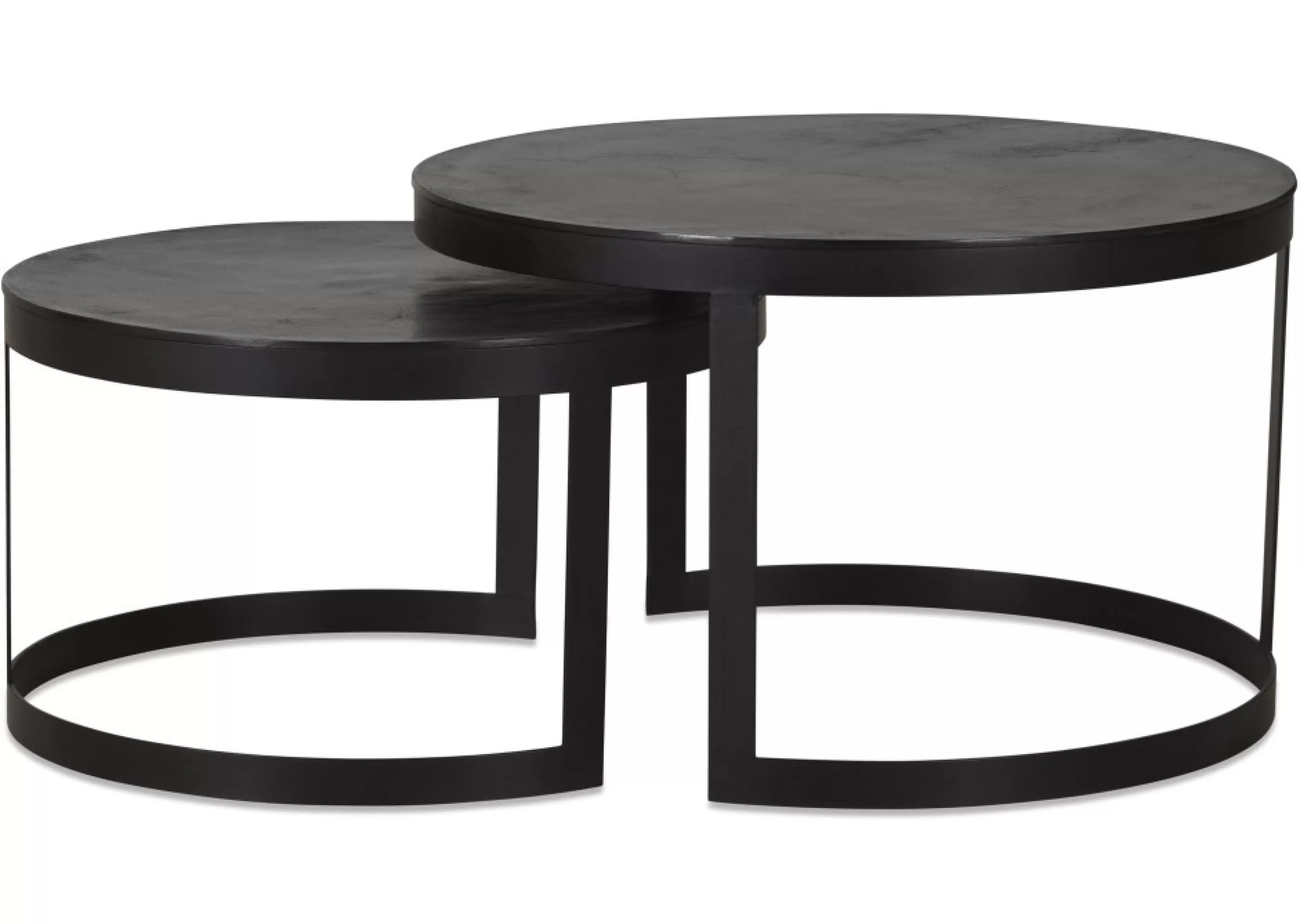Urban Barn Living Room Collections*Irwin Recycled Metal Nesting Coffee Table Set
