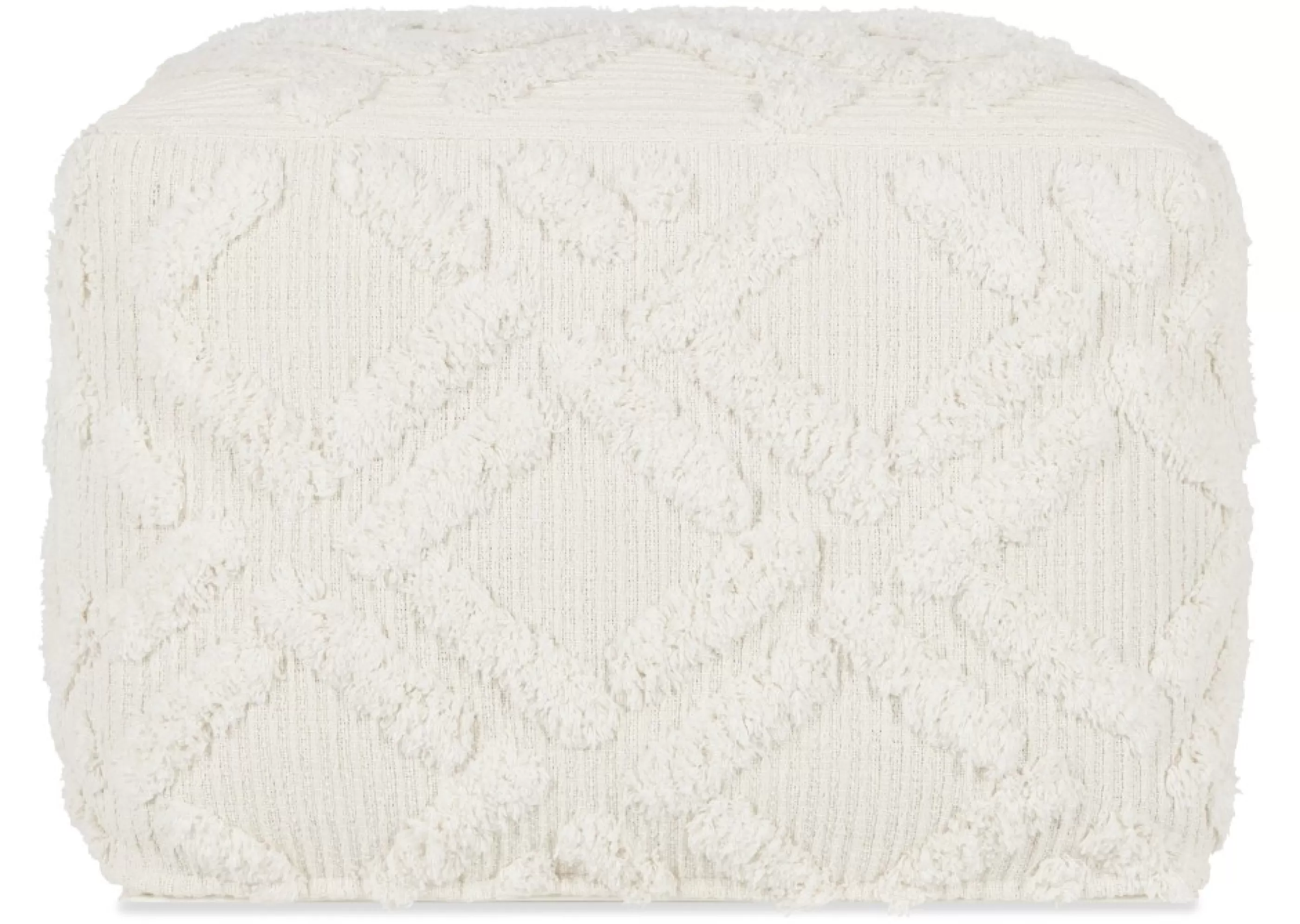 unavailable Poufs*Lambeth Cotton Pouf Ivory