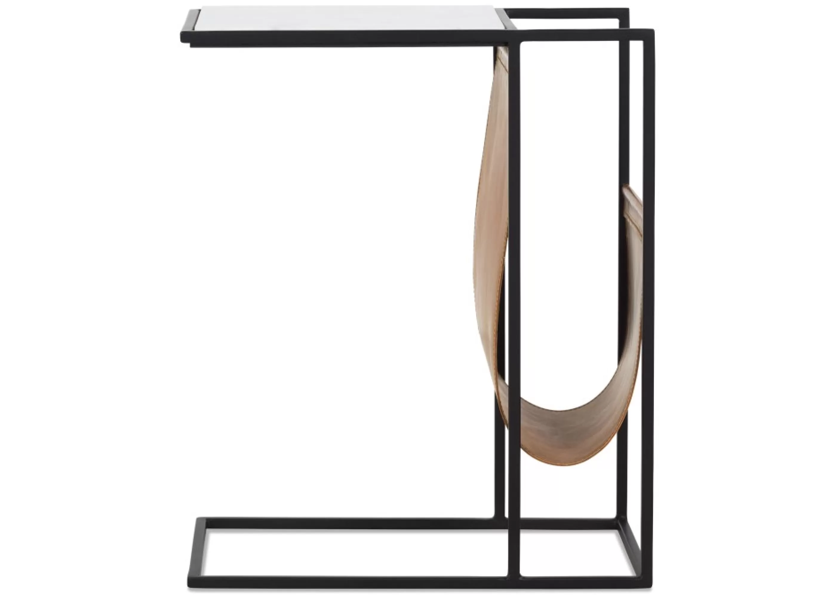 unavailable Side Tables*Mylene Recycled Metal Tuck Table -Nala Black