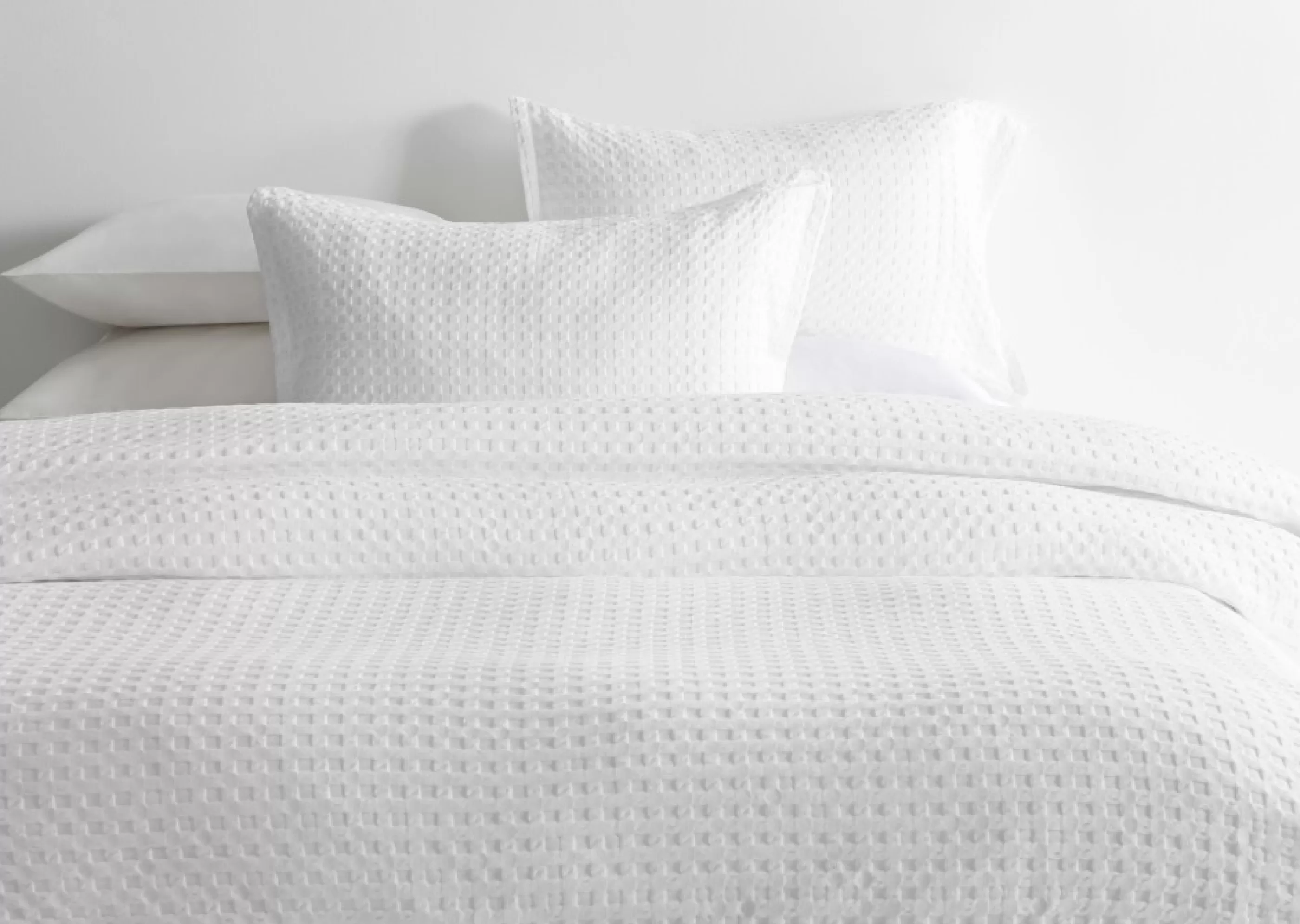 unavailable Bed Linens*Rey Cotton Waffle Duvet Sets White