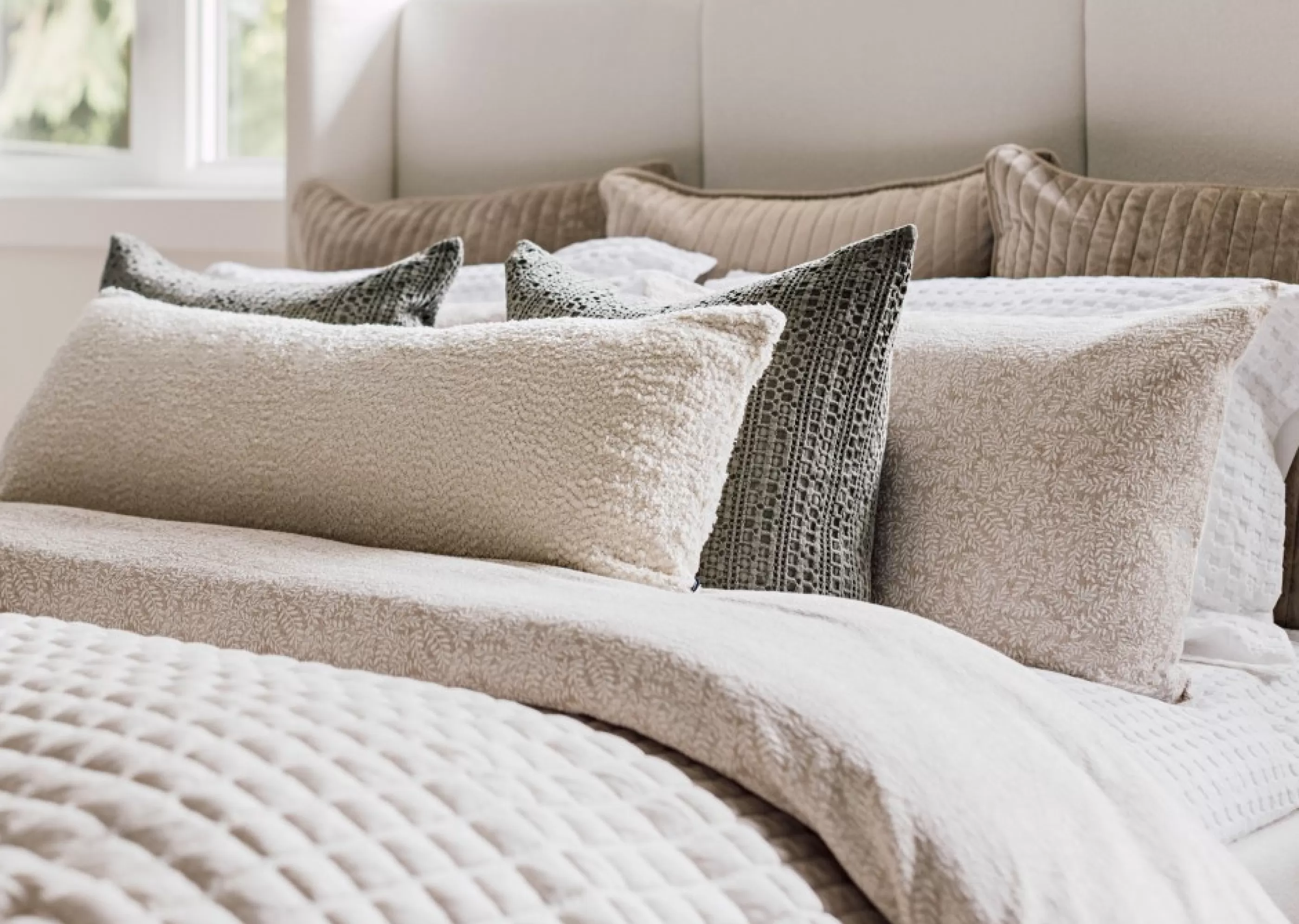 unavailable Bed Linens*Rey Cotton Waffle Duvet Sets White