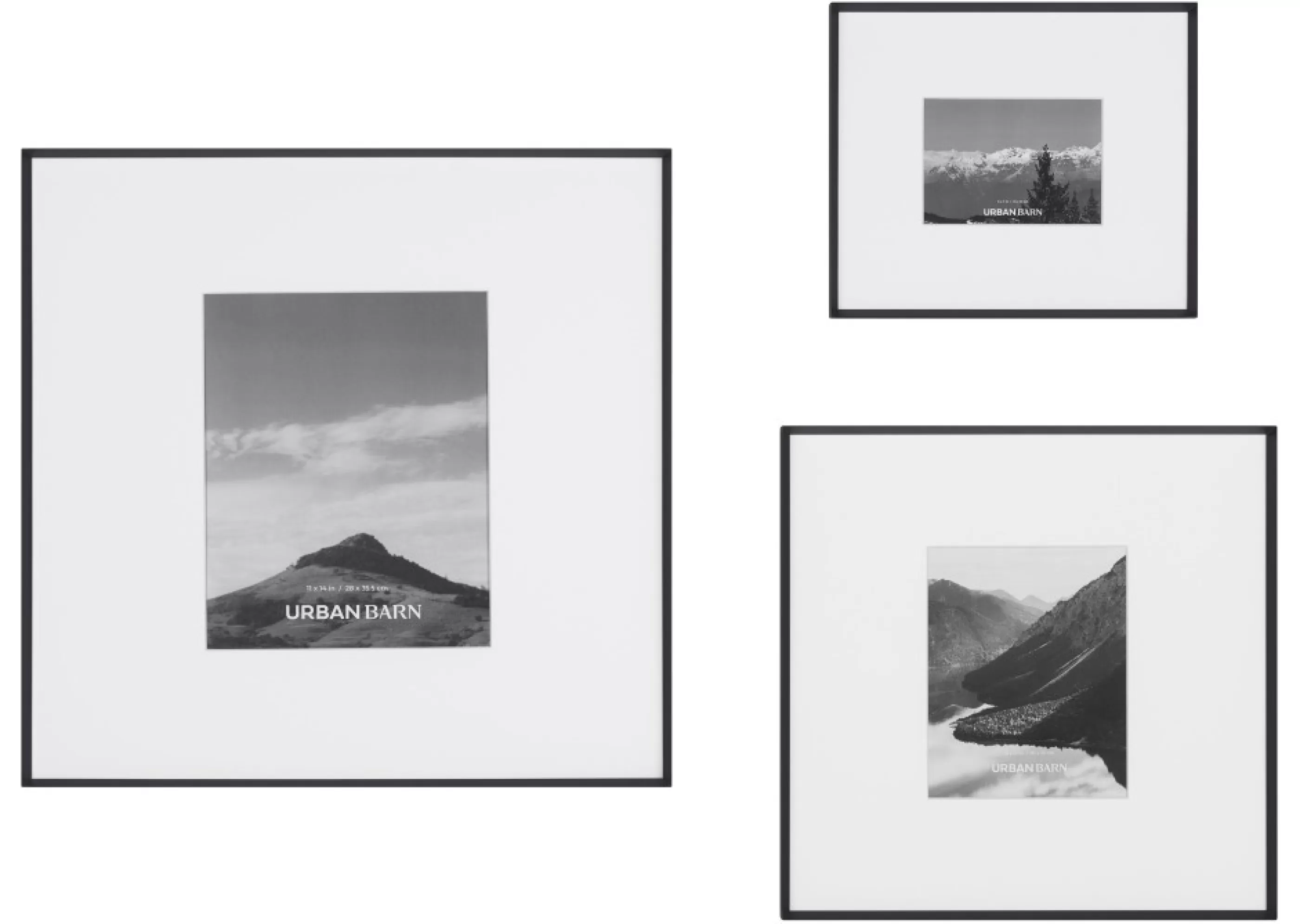 unavailable Wall Accents*Russo Gallery Frames Black