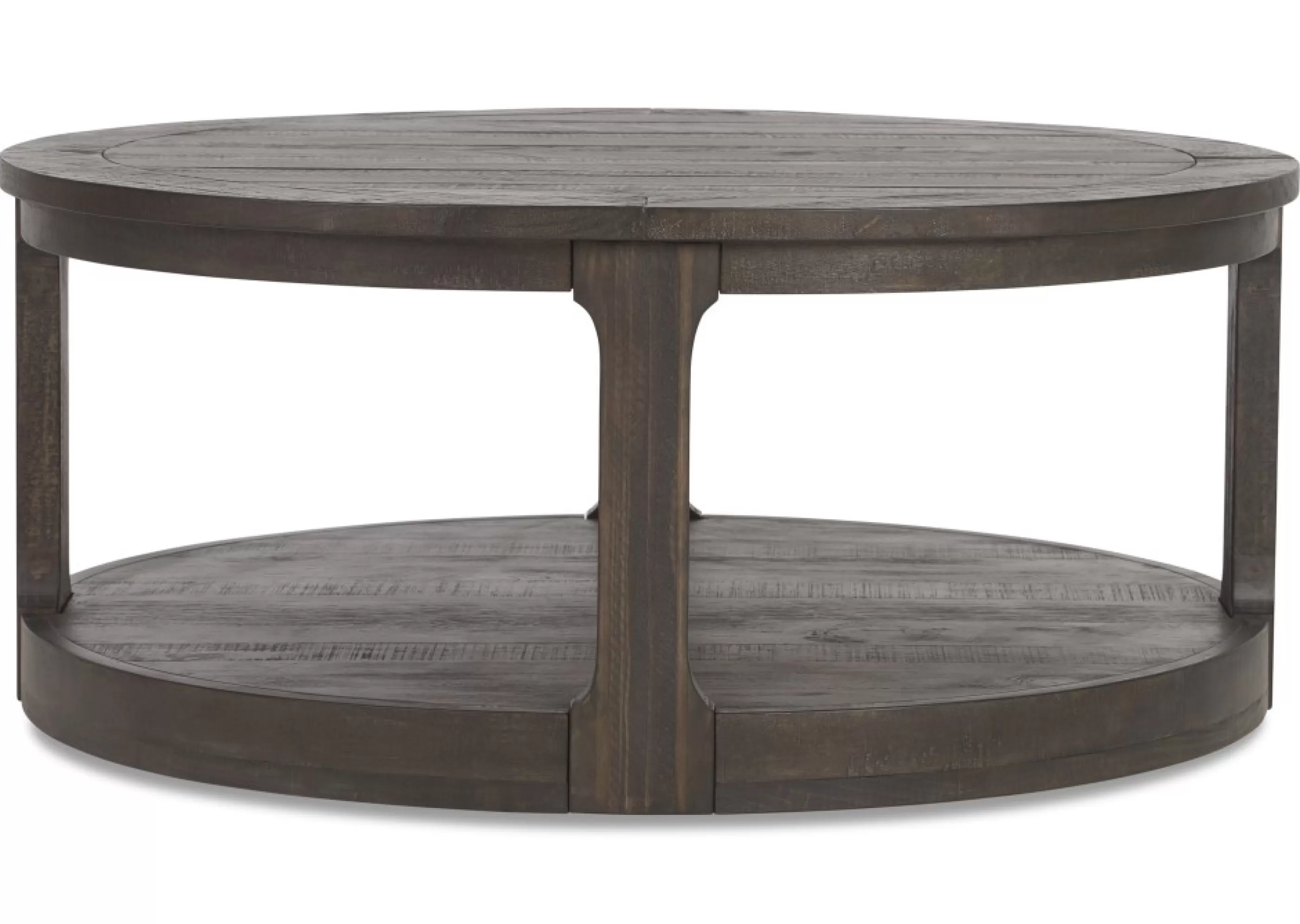 unavailable Living Room Collections*Walker Round Coffee Table -Sutter Carob