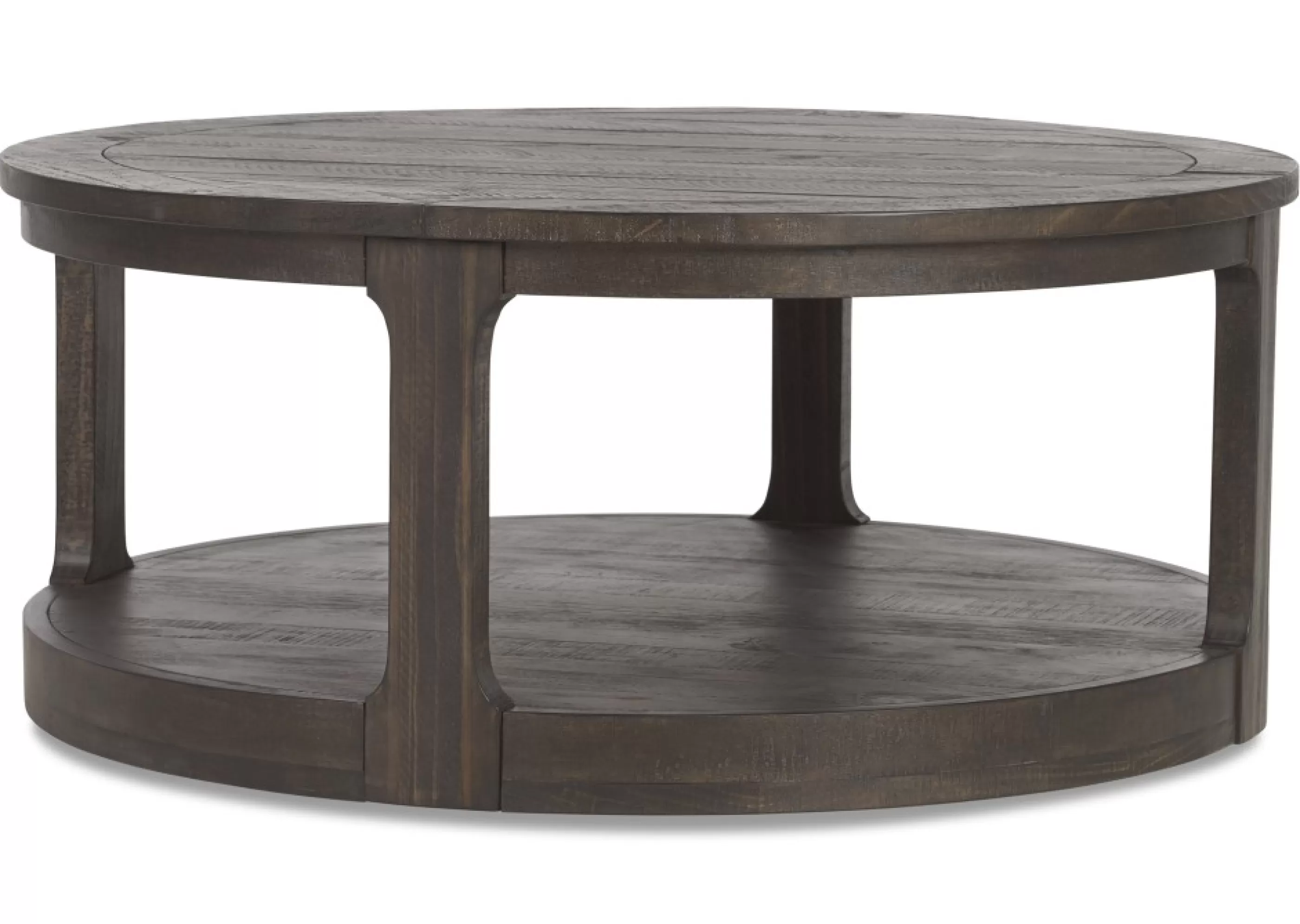 unavailable Living Room Collections*Walker Round Coffee Table -Sutter Carob